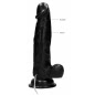 Vibrator Realistic Penis 20cm Negru