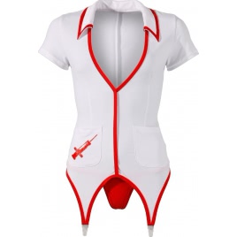Costum Cottelli Collection Nurses Dress Alb pe xBazar