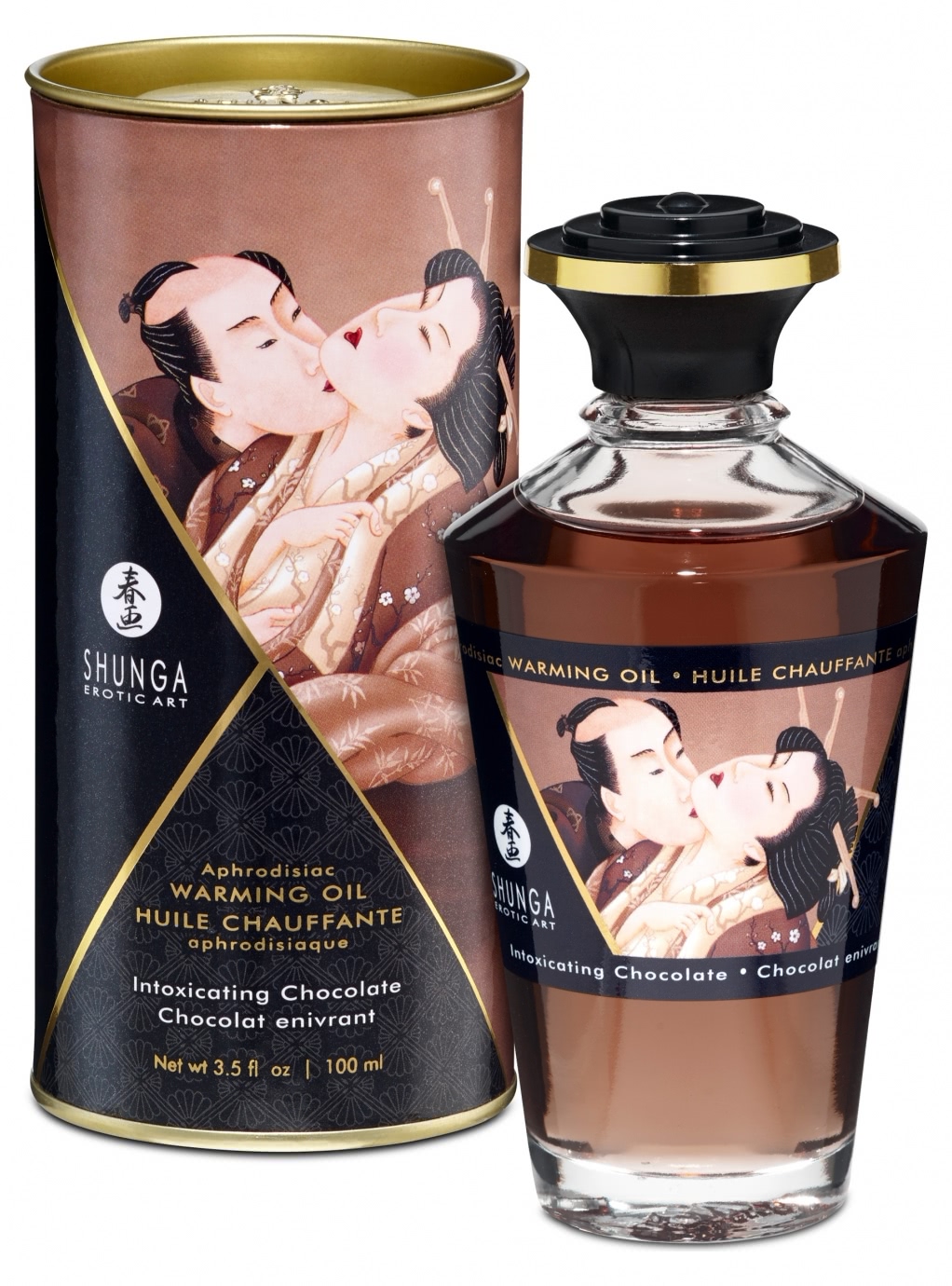 Aphrodisiac Warming Oil Chocolate 100ml