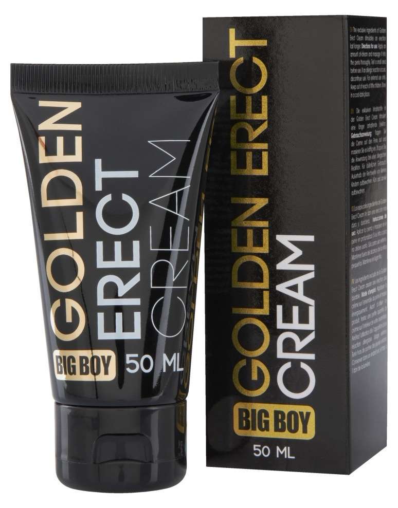 Crema Afrodisiaca Big Boy Golden Erect 50ml