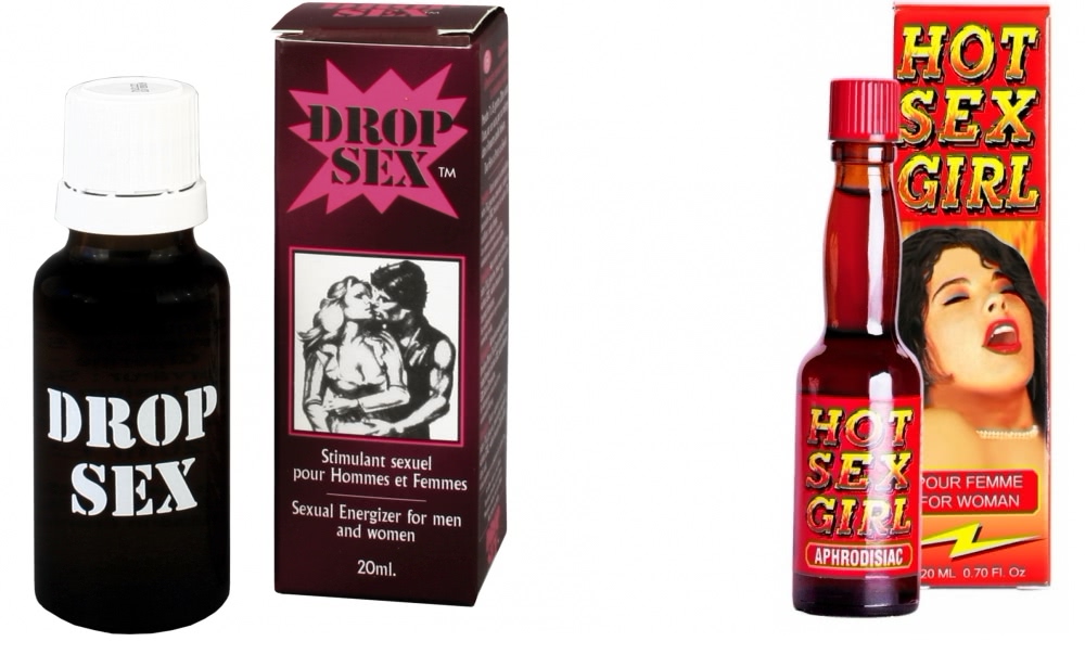 Pachet Afrodisiac Hot Sex Girl 20ml + Afrodisiac Drop Sex 20ml