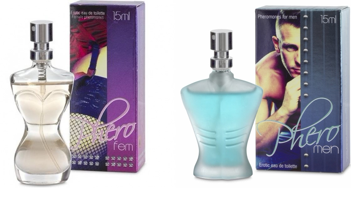 Pachet Parfum Feromoni Pheromen 15ml + Parfum Feromoni PheroFem 15ml