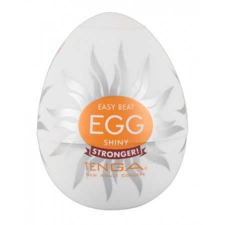 Masturbator Egg Shiny Single Transparent