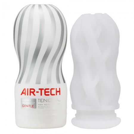 Masturbator TENGA Air Tech Gentle Alb
