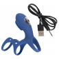 Sweet Smile Rechargeable Couple Albastru