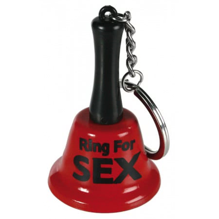 Clopoțel Ring For Sex Breloc Roșu