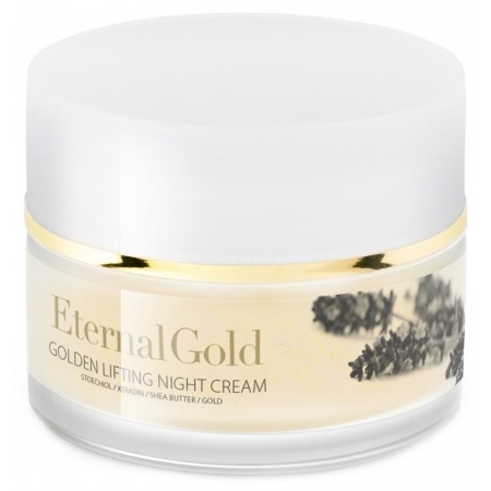 Crema de noapte cu aur, Organique, 50 ml