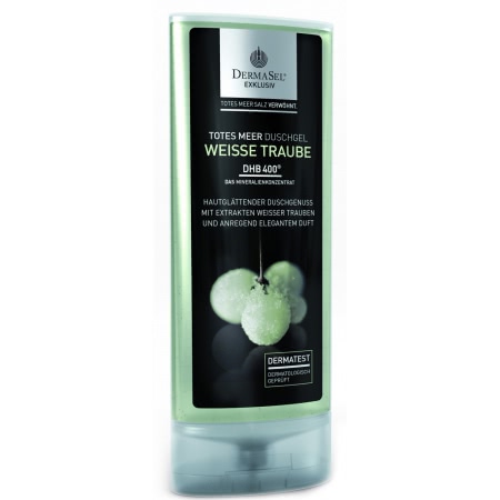 Gel De Dus Dermasel Cu Struguri Albi 150ml