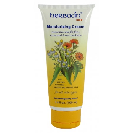 Crema hidratanta faciala (tub), Herbacin, 100 ml
