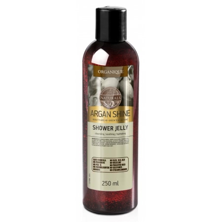 Gel dus cu ulei de argan, Organique, 250 ml