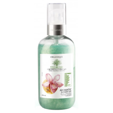 Gel de dus orhidee si curacao, Organique, 250 ml