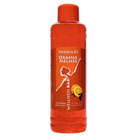 Aromaterapie baie, cu portocale si Melissa, Herbacin, 1000 ml