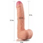 Dildo 11 Dual Layer Platinum Natural