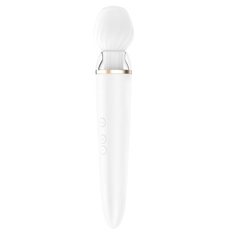 Vibrator Satisfyer Double Wand-er XXL Alb