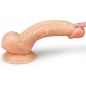 Lovetoy Ultra Soft Dude Dildo Realist 20 cm cu Ventuză