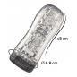 Hero Clear Blast – Stroker cu Vid, Transparent, 18 cm