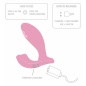 FLAMENGO Puls – Vibrator Punctul G Și Clitoris, 10 Moduri, 2 Motoare, IPX7 Roz