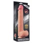 Dildo 12 Dual Layered Platinum Natural