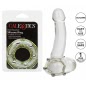 Inel Penis Steel Beaded Silicon XL Transparent