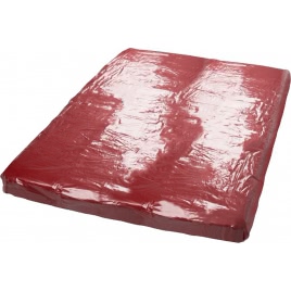 Vinyl Bed Sheet Red pe xBazar
