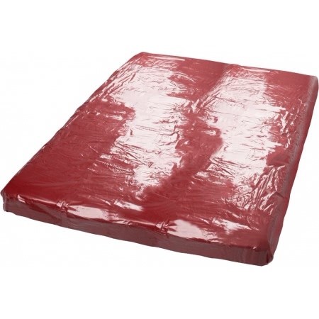 Vinyl Bed Sheet Red