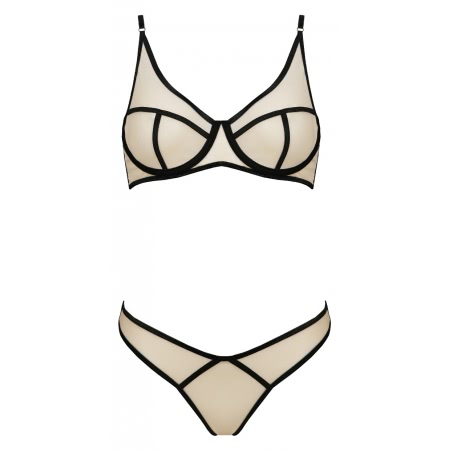 Set Passion Serara Bej L-XL