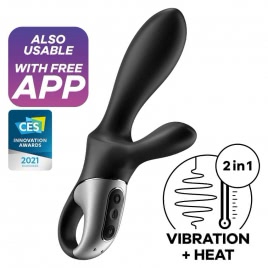 Vibrator Rabbit Heat Climax + Negru