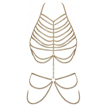 Cottelli Collection – Lanț De Corp Sofisticat Auriu