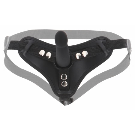 Strap-On Harness with Dong S Negru