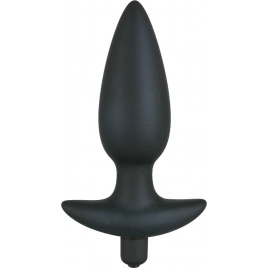 Anal Plug Cu Vibratii Black Velvet Large pe xBazar