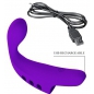 Pretty Love Gorgon Vibrator Pentru Deget Reîncărcabil 10 Moduri Mov