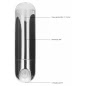 Vibrator Mini 7 Speed Argintiu