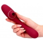 Red Shape Stimulator Duo Punct-G și Clitoris Reîncărcabil Roșu