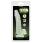 Dildo Fosforescent Smooth Glowing Transparent