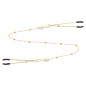 Cleme Pentru Sfarcuri Deluxe Chain Auriu