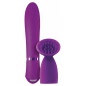 Vibrator Cu Manșon Clitoridian Inya Blossom Mov