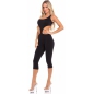 Catsuit Pink Lipstick One Shoulder Negru M-L