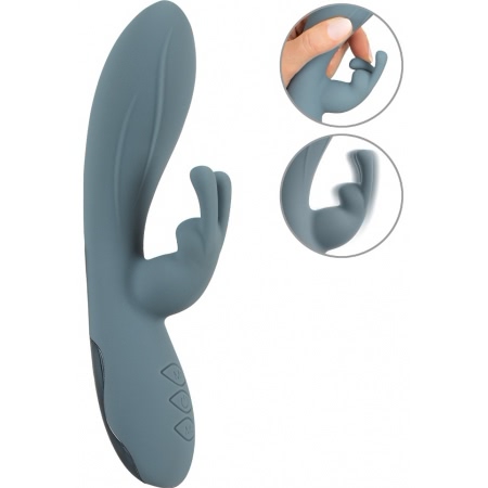 Beau Coeur Velina Rabbit — 2 Motoare, 10 Moduri, Reîncărcabil Albastru