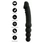 Hidden Desire Dublu Vibrator Anal 8+5 Moduri Negru