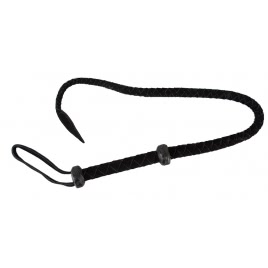 Bici Single Tail Leather Whip Negru pe xBazar