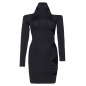 Rochie Leg Avenue Cold Shoulder Negru M