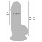 Hidden Desire Dildo Realist 14cm