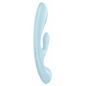 Triple Oh Satisfyer 3 Motoare 12+12 Moduri Reîncărcabil Albastru