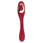 Red Shape Stimulator Duo Punct-G și Clitoris Reîncărcabil Roșu