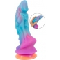 Mystic Dragon – Dildo Fosforescent cu Ventuză Puternică 21.5cm Multicolor