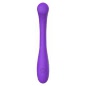 ToyJoy Luna – Vibrator Punct G Din silicon, 7 Moduri Mov