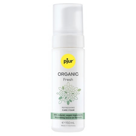 Pjur ORGANIC Fresh – Spumă Intimă Revitalizantă 150 ml