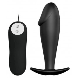 Anal Plug Pretty Love Stimulation Negru pe xBazar
