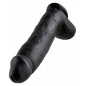 Dildo Realistic 30cm Cu testicule Negru