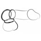 Silicone 3-Ring Stamina Set Negru